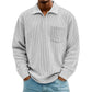 📢📢50%Rabatt!!!🎉✨Herren Freizeit Rippstrick Halbzip Pullover