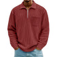 📢📢50%Rabatt!!!🎉✨Herren Freizeit Rippstrick Halbzip Pullover