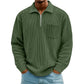 📢📢50%Rabatt!!!🎉✨Herren Freizeit Rippstrick Halbzip Pullover