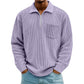 📢📢50%Rabatt!!!🎉✨Herren Freizeit Rippstrick Halbzip Pullover