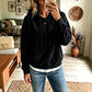 🍂🧥Neue Herbstkollektion – 50 % Rabatt！☕Damen-Kapuzenpullover aus Cord mit Taschen