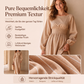 👗🍁Herbst-Favoriten – 50 % Rabatt！☕Gestreiftes Maxikleid für Damen mit elastischer Taille