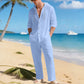 Atmungsaktives Leinen-Strandoutfit für Herren