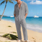Atmungsaktives Leinen-Strandoutfit für Herren