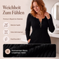 📢📢50%Rabatt!!!🎉✨Damen Rippstrickkleid mit Frontreißverschluss