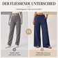 Hochtaillierte Damenhose mit Leopardenmuster