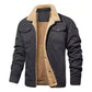 Herren-Casual-Sherpa-Utility-Cargojacke