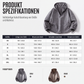 🍂🧥Neue Herbstkollektion – 50 % Rabatt！🔥Herren Vintage-gewaschenes Kapuzenoberteil mit Halbreißverschluss