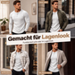 ⭐ 4,9 Sterne – nicht ohne Grund! Henley-Hemd für Herren in Slim-Fit-Passform