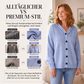 🧥⭐50 % Rabatt！🛍️Damen-Strickcardigan mit Kapuze