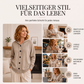 🧥⭐50 % Rabatt！🛍️Damen-Strickcardigan mit Kapuze