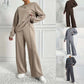 ✨ 50 % RABATT – Damen Zweiteiler Set aus Sweatshirt & Hose | Gemütlicher Komfort trifft auf eleganten Alltagsstil 👚