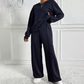 ✨ 50 % RABATT – Damen Zweiteiler Set aus Sweatshirt & Hose | Gemütlicher Komfort trifft auf eleganten Alltagsstil 👚