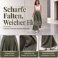Damen Plisseehosen mit weitem Bein