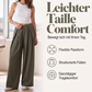 Damen Plisseehosen mit weitem Bein