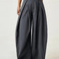 Damen Plisseehosen mit weitem Bein
