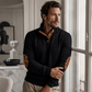 Legeres, lockeres Jacquard-Sweatshirt für Herren