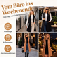 Schicke, ärmellose Longjacke für Damen mit offenem Vorderteil