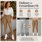 Damen Stretch Hochbund Skinny Hose