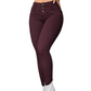 Damen Stretch Hochbund Skinny Hose