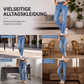📢📢50%Rabatt!!!🎉✨Legere, elastische Jeans mit geradem Bein für Damen
