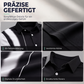 ⭐Neu eingetroffen – 50 % Rabatt！🏷️Herren Kontrastdruck Langarm Slim Fit Kragenhemd