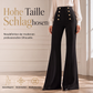 ✨Neue Styles – 50 % Rabatt！🔥Hochtaillierte Doppelreiher-Hose für Damen