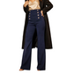 ✨Neue Styles – 50 % Rabatt！🔥Hochtaillierte Doppelreiher-Hose für Damen