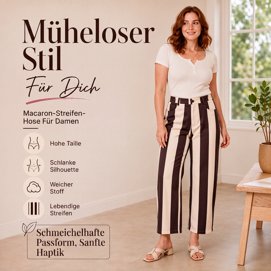 ⚡⚡Limitierte Aktion – 50 % Rabatt！🏷️Lässig gestreifte Damen-Weithosen