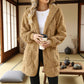 🧸 50 % RABATT – Damen Flauschige Karierte Strickjacke | Kuscheliger Komfort trifft auf zeitlosen Herbststil 🍂