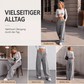 👖 50 % RABATT – Damen Weite-Bein-Hose mit lockerer Passform | Komfortabler Alltagstyle trifft auf elegante Silhouette ✨