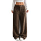 👖 50 % RABATT – Damen Weite-Bein-Hose mit lockerer Passform | Komfortabler Alltagstyle trifft auf elegante Silhouette ✨