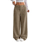 👖 50 % RABATT – Damen Weite-Bein-Hose mit lockerer Passform | Komfortabler Alltagstyle trifft auf elegante Silhouette ✨