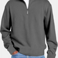 🧥 50 % RABATT – Damen Sweatshirt mit Viertelreißverschluss | Warmer Komfort trifft auf lässige Herbst-Eleganz ✨
