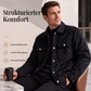 🎉Herbst-Special – 50 % Rabatt！🧥Herrenjacke aus Kunstwildleder mit Schachbrettmuster
