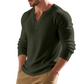 📢🎉50%Rabatt!!!🛍️✨Weiches, lässiges Langarm-Freizeitshirt für Herren