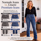 📢🎉50%Rabatt!!!🛍️✨Taillenhohe asymmetrische Crossover-Jeans für Damen