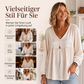 📢📢50%Rabatt!!!🎉✨Elegantes Samtoberteil mit V-Ausschnitt für Damen