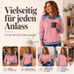 📢📢50%Rabatt!!!🎉✨Langarm-Sweatshirt für Damen mit Denim-Patchwork