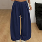 📢🎉50%Rabatt!!!🛍️✨Legere plissierte Weite-Bein-Sweathose für Damen