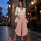 🍂🏷️Neue Herbstkollektion – 50 % Rabatt!!!✨Damen-Smokhose mit hoher Taille und weitem Bein