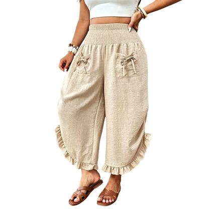 🍂🏷️Neue Herbstkollektion – 50 % Rabatt!!!✨Damen-Smokhose mit hoher Taille und weitem Bein