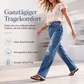📢🎉50%Rabatt!!!🛍️✨Damen-Jeans im Used-Look mit geradem Bein