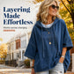 📢🎉50%Rabatt!!!🛍️✨Lässiges, lockeres Denim-Hoodie für Damen