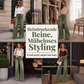 🏆 Verkaufsschlager – jetzt halber Preis! Beinverlängernde Wide-Leg Jeans