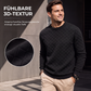 📢🎉50%Rabatt!!!🛍️✨Herren-Crewneck-Sweatshirt mit Schachbrettmuster