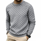 📢🎉50%Rabatt!!!🛍️✨Herren-Crewneck-Sweatshirt mit Schachbrettmuster