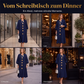 Elegantes Langarm-Strickkleid für Damen