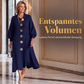 Elegantes Langarm-Strickkleid für Damen