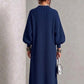 Elegantes Langarm-Strickkleid für Damen